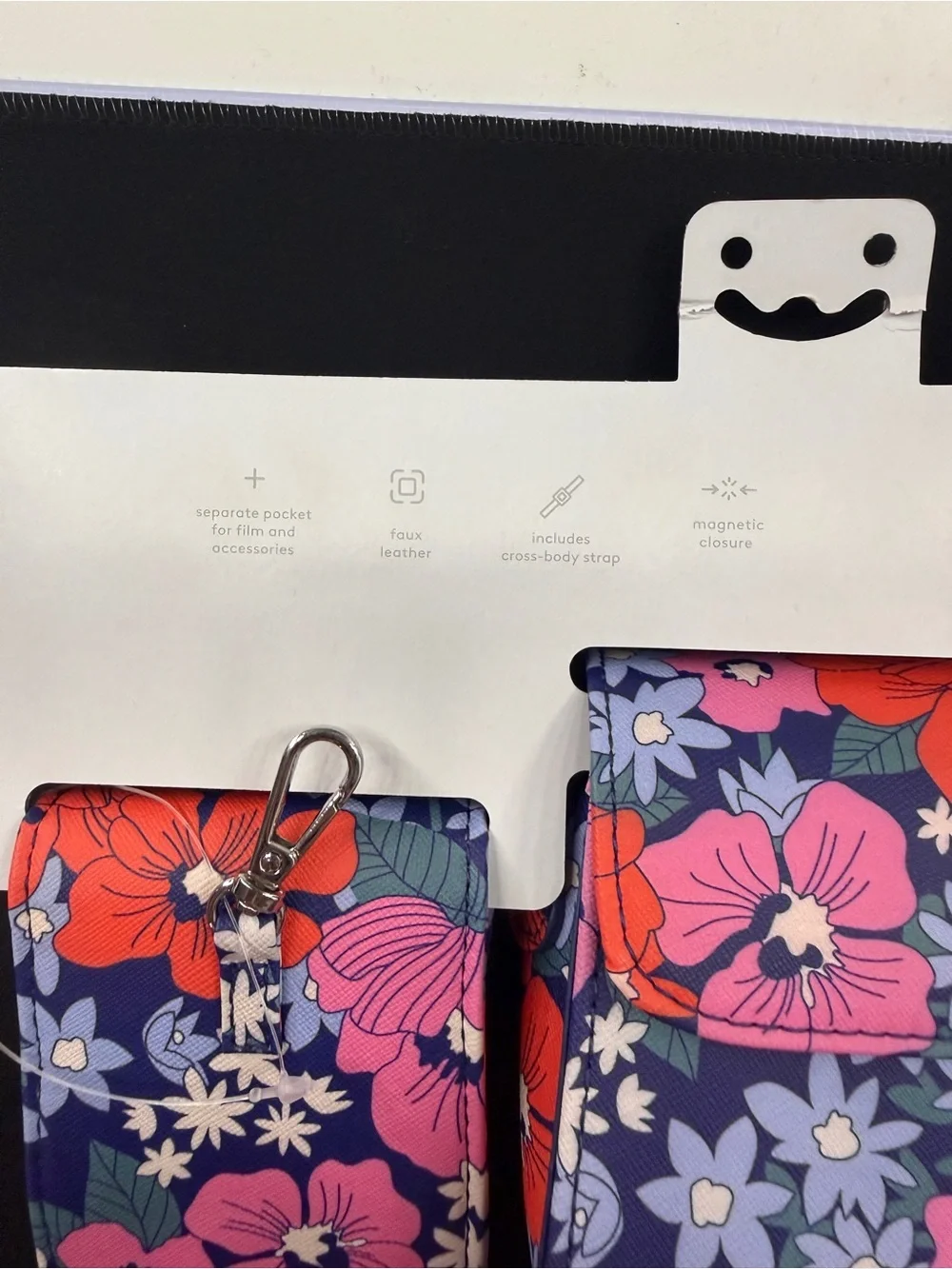 Fujifilm Instax Mini 12 Camera Case Heyday Floral Faux Leather Crossbody Bag NWT